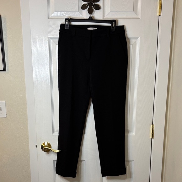 Loft Red and Black Women's Pants Bundle of 2 The Devin Slim Size 6 - Picture 6 of 13